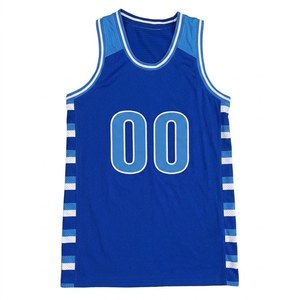 Maillot de basket unisexe sans manches Teal en maille respirante, col en V, uniforme d'équipe numéro 23, anti-bactérien, séchage rapide, impression par sublimation - Product Image 2