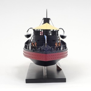 B199 - Maquette de navire de la guerre civile USS Monitor, modèle artisanal en bois, décoration nautique, cadeau de Noël pour collectionneur maritime, 62Lx19Wx22H cm - Product Image 5