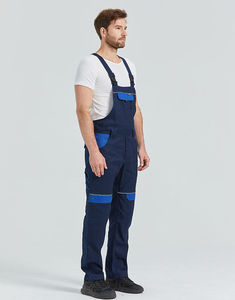 Work Bib and Brace Overalls Overalls <b>Men</b> Bib and Brace <b>Dungarees</b> <b>Men's</b> Protective Coverall <b>Dungarees</b> - Product Image 4