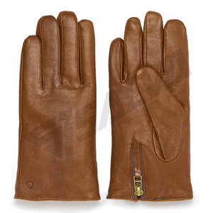 Guantes de Cuero con Pantalla Táctil para Hombre - Elegantes Guantes de Vestir para Uso en Exteriores en Invierno, Transpirables y Ecológicos - Product Image 2