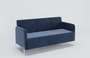 Fabric <b>Sofa</b> Set Seater <b>Wooden</b> <b>Frame</b> Modern Living Room best quality Couch with Soft Comfortable Cushions Contemporary - Product Image 2