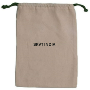 100% Organic Linen Cotton Drawstring Bag Eco-Friendly Small Canvas Reusable Canvas Bags Recyclable Affordable for Promotional - Product Image 1