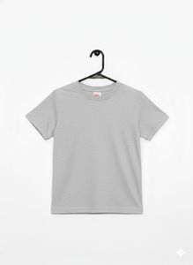 Camiseta Premium para Niños de Secado Rápido, Cuello Redondo, Manga Corta, Lisa, Informal, Cómoda, Ligera, Duradera y Elegante para el Verano - Product Image 3