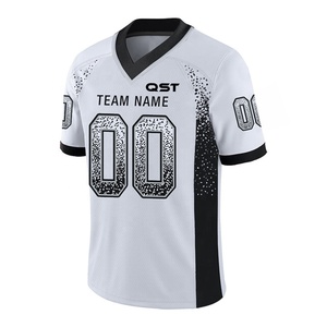 Uniforme de football américain personnalisé de haute qualité maillots en gros à manches courtes ensembles de vêtements de sport imprimés par sublimation - Product Image 2