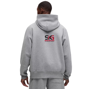 Sudadera con capucha para hombre, 100% algodón, con cremallera completa, logotipo bordado, corte regular, ropa de calle para invierno - Product Image 2