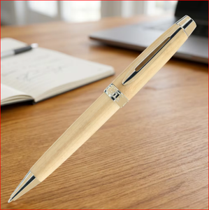 Simple Wooden Ballpoint Pen Durable Promotional <b>Office</b> Product Corporate <b>Gift</b> Premium Writing Instrument - Product Image 5