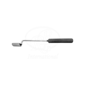 เครื่องมือขูดฟันม้าแบบถอดได้ ขนาด 11 นิ้ว ทำจากสแตนเลส พร้อมด้ามจับ PVC สำหรับสัตวแพทย์ - Product Image 3