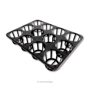 Bandeja de Plástico de Alta Calidad para Plántulas de Orquídeas con 12 Orificios |   Contenedor de Germinación Ligero, Ecológico y Duradero, Hecho en Indonesia - Product Image 3