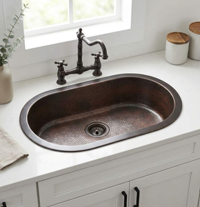 Lavabo de Cobre para Baño, Disponible en Diferentes Estilos, Portátil, de Gran Tamaño, para Decoración del Hogar, Venta al Por Mayor - Product Image 2
