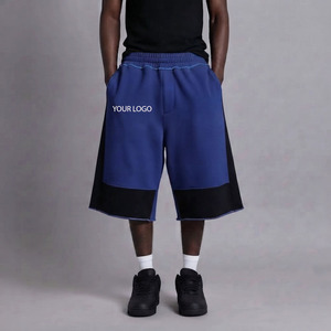 Pantalones cortos de forro polar de algodón de alta calidad al por mayor con logotipo personalizado, pantalones cortos de forro polar tecnológico OEM, conjunto de sudadera con capucha y pantalones cortos deportivos premium. - Product Image 3