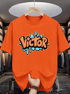 เสื้อยืดโออีเอ็มสั่งทำพิเศษ เนื้อผ้าหนา 100% ผ้าฝ้าย พิมพ์โลโก้ตามสั่ง ไซส์พลัส เสื้อยืดโอเวอร์ไซส์ผู้ชาย ปรับแต่งได้เต็มที่ - Product Image 6