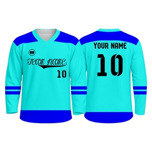 Custom Sublimated Ice Hockey Uniform Hockey Jersey Pants Set Breathable Eco-Friendly Quick Dry 100% Polyester Team Apparel OEM - Product Image 1