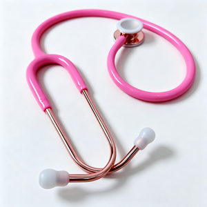 Estetoscopio Acústico de Doble Cabeza Rosa, Manual, para Examen Médico Físico, Uso en Adultos - Product Image 5