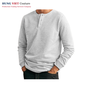 Camiseta extragrande cuadrada de manga larga hecha en Vietnam, terracota, suave al tacto, algodón de punto pesado - Product Image 3