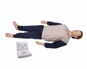 Mannequin de formation RCP pour adultes de qualité supérieure, modèle complet pour l'entraînement en milieu hospitalier, PVC 180 cm, prix imbattable, fournisseur - Product Image 3