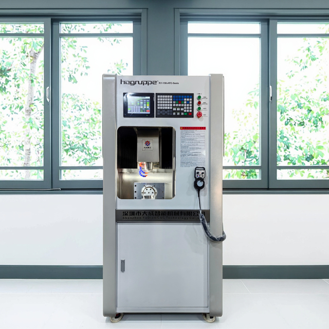 Hogruppe RY-150-5 Jewelry Gold Ring Bracelet Milling Engraving Machine CNC 5 Axis High-Precision Engine Fine Carving Precious