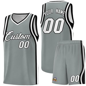 เสื้อบาสเก็ตบอลไซส์ใหญ่พิเศษ – พิมพ์ลายแบบซับลิเมชั่น แห้งเร็ว มีไซส์ถึง 6XL สีทีมแบบกำหนดเองได้ - Product Image 6