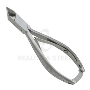 Coupe-ongles professionnels en acier inoxydable, coupe-ongles de précision avec poignée texturée pour soins de manucure et pédicure en salon - Product Image 2