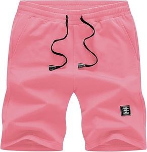 Pantalones Cortos Deportivos de Algodón para Hombre con 3 Bolsillos, Pantalones Cortos Deportivos para Correr, Pantalones Cortos Atléticos - Product Image 1