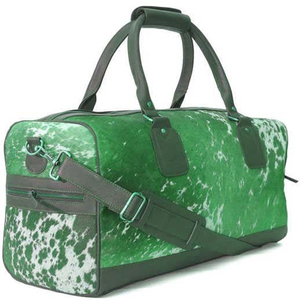 Custom High Quality Genuine <b>Leather</b> <b>Men</b> Travel Duffel <b>Bags</b> Best Selling Custom Logo Color & Size Design with Customized Packing - Product Image 5