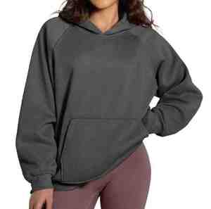 Top Design Custom made OEM warm womens oversize hoodies perfect for fall and winter fashion thick women oversize hoodies - Product Image 6