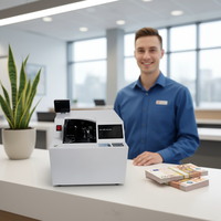 Compteur d'argent professionnel 2600D sous vide à grande vitesse pour le tri et le comptage efficaces des factures