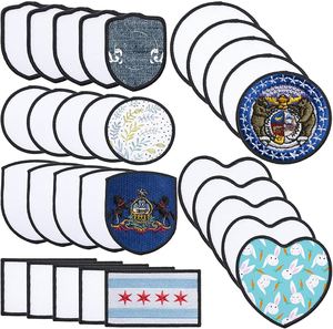 High Quality Sublimated Heat TransferPrinted Eco-Friendly <b>Sew</b>-<b>On</b> Sublimation <b>Patch</b> Pakistan Made Sublimation <b>patches</b> 2026 - Product Image 1