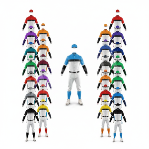 100% High Quality Baseball Jerseys Uniform Set Personalized Team Wear Moisture Wicking Athletic Clothing Customized Uniform - Product Image 1