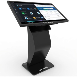 OEM 32 Inch Android Digital Signage Display K-Style Kiosk Interactive Touch <b>Screen</b> Floor <b>Standing</b> Self-Service Presentation - Product Image 1