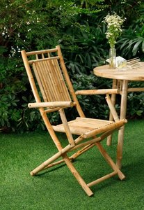 Handmade Bamboo Folding <b>Chair</b> Outdoor Patio Garden <b>Chair</b> Natural Bamboo Furniture for Resort Hotel Wholesale - Product Image 5
