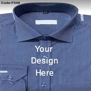 100% algodón sólido colorido cómodo Oficina utiliza Formal camisa de manga larga diseño elegante aspecto precio al por mayor de BD - Product Image 3