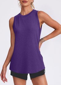 Débardeur sans manches pour femme de qualité supérieure, léger, respirant, en tricot côtelé, camisole décontractée, streetwear, vêtements de mode d'été - Product Image 5