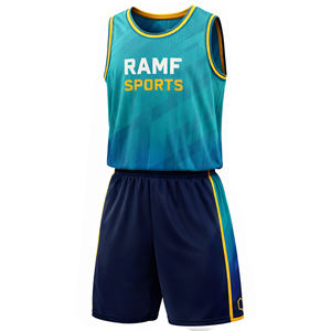 Camisetas de Baloncesto Personalizadas con Sublimación y Bordado, Transpirables, Tallas Grandes, Logotipo con Impresión Digital, Jersey de Equipo Universitario que Absorbe la Humedad - Product Image 3