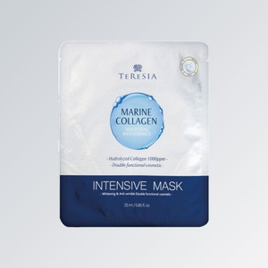 Masque visage au collagène coréen K-Beauty Tersia Marine Collagen Intensive Mask Sheet Pack 10 feuilles Fabriqué en Corée - Product Image 2