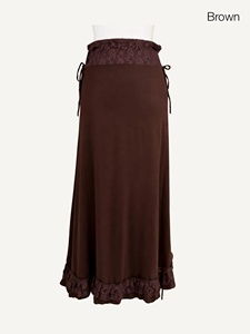 Falda Larga con Volantes para Mujer, Estilo Élfico, Bohemio, para Bodas, Festivales, Baile, Ropa de Verano, Regalo para Ella - Product Image 4