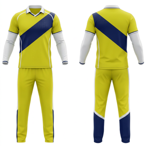 <b>Cricket</b> Uniform Set Printed Sublimation Design Options | Men Women Adult <b>Cricket</b> Polo Shirt Trouser Full Team 100% Polyester - Product Image 1