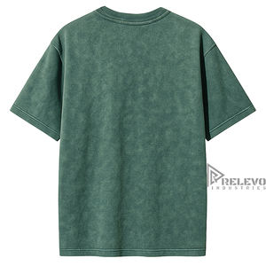 Nueva Camiseta de Manga Larga para Hombre, Estilo Casual, Lavado Ácido, Personalizable, de Alta Calidad, Algodón/Poliéster, Holgada y Transpirable - Product Image 3