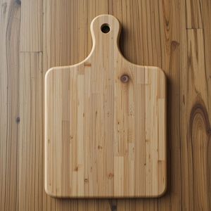 Planche à découper en bois moderne pour légumes, viande et pain, en bois naturel durable, planche de préparation - Product Image 2