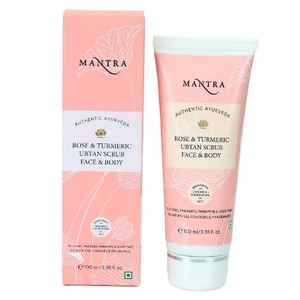 Extrait Herbal Rose & Curcuma à Base d'Eau, Culture Sauvage, Liquide Visage & Corps Baidyanath en Bouteille - Product Image 1