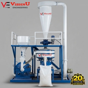 High Output Good Quality PE PVC PP PU BOPP Plastic Granulator <b>Waste</b> Recycling Granule Making Machine Gujarat Vishnu Engineering - Product Image 6