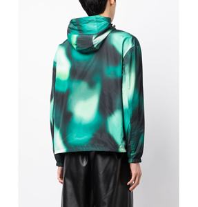 เสื้อกันลมมีฮู้ดสำหรับกลางแจ้งเสื้อแจ็คเก็ตกันลมกันน้ำพิมพ์ลายซับลิเมชันออกแบบได้ตามที่ต้องการ - Product Image 2