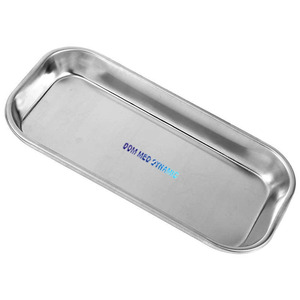 Bandeja Porta Instrumentos de Acero Inoxidable Profesional de Alta Calidad, Manual, para Almacenamiento de Instrumentos Médicos, Quirúrgicos, Dentales y de Laboratorio - Product Image 4