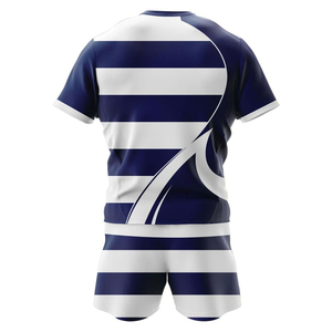 Uniforme de rugby premium con tela transpirable, control de humedad, ajuste atlético, costuras duraderas y personalización completa para clubes. - Product Image 3
