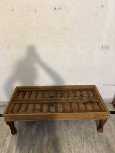 Modern Luxury Vintage Solid Wood <b>Coffee</b> <b>Table</b> <b>Tiles</b> Design Adjustable Height Custom Farmhouse Paradise Handicrafts Fast - Product Image 6