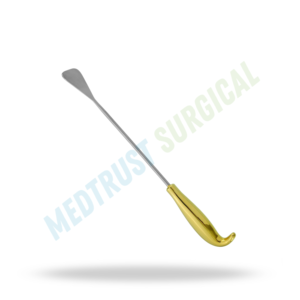 Écarteur de poitrine spatulé Tebbetts 33 cm, instrument chirurgical, outil de rétraction tissulaire pour la chirurgie plastique - Product Image 4