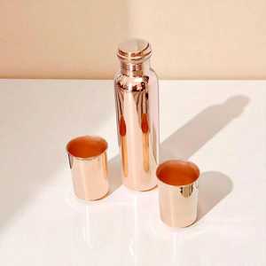 ขวดน้ำทองแดงงานฝีมือ ดีไซน์ไม่ซ้ำใคร - Product Image 2