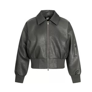 Nouvelle veste en cuir vintage pour homme, de haute qualité, décontractée, à fermeture éclair, style motard - Product Image 1