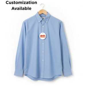 Mens Formal Solid Breathable Quick Dry Anti-Wrinkle Yarn Dyed Sustainable 100% Organic Cotton Turn-<b>down</b> Collar Full Sleeve Shirt - Product Image 1