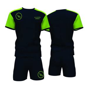 Maillots de football d'hiver pour hommes, ensemble d'uniformes de football vierges, impression unie par sublimation, vente en gros de vêtements de football pour garçons - Product Image 1