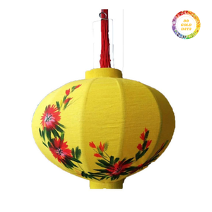 Vietnamese Hoi An Lantern Hanging Silk Lamp for Home Decoration - Product Image 5